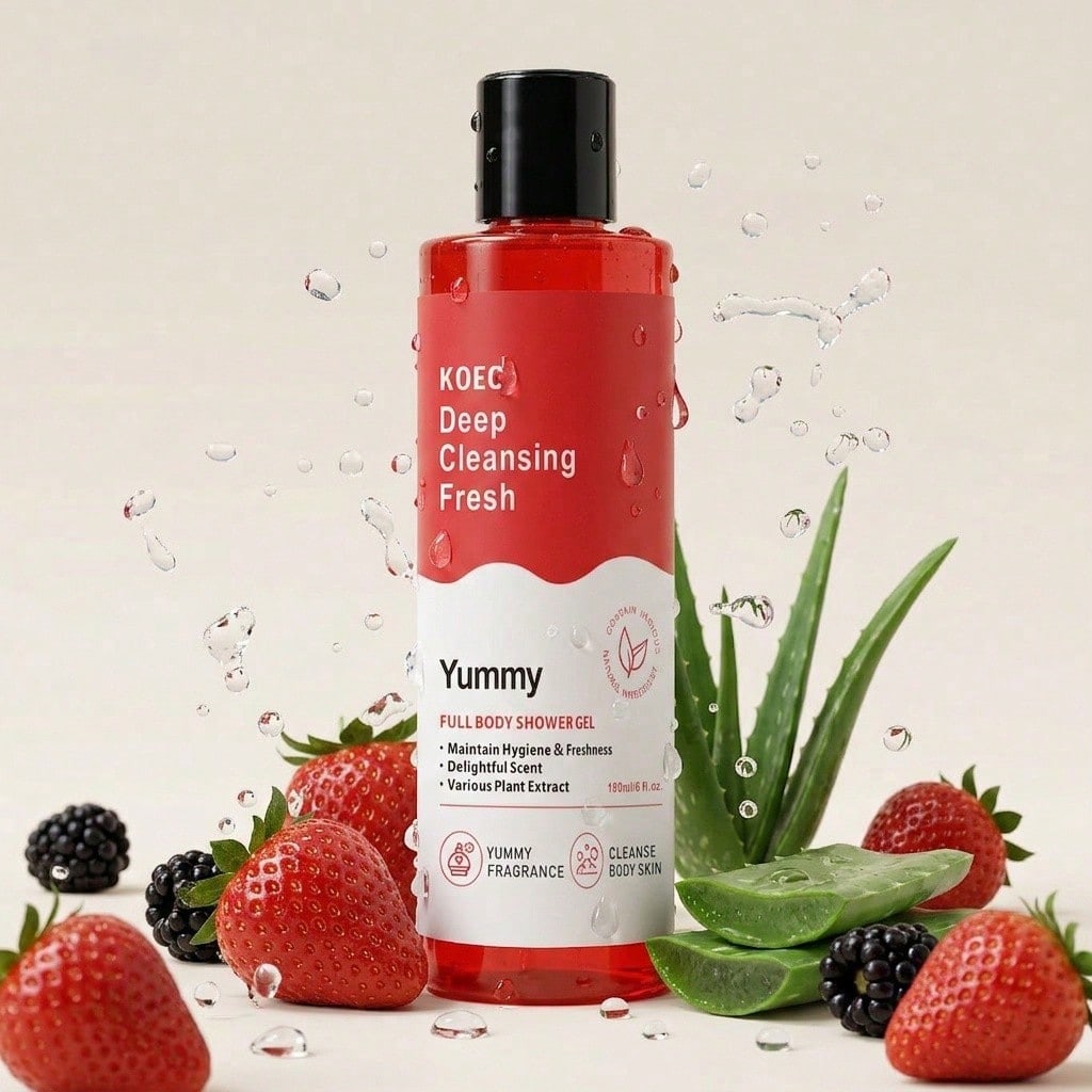 Luxury Skincare And Spa - 美味しいボディウォッシュ、贅沢な保湿効果、肌を柔らかくし、なめらかにし、リフレッシュさせます。優しいクレンジング効果と栄養を与え、香りが長続きします。ホームスパ、誕生日、セルフケアに。180ml/6 fl.oz。