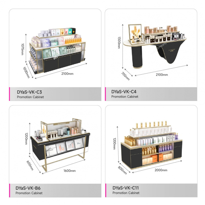 カスタムコスメティックディスプレイスタンド 高級小売スキンケ - Luxury Skincare Retailers のレビューと価格