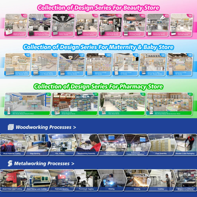カスタム高級化粧品キオスク小売用美容ディスプレイスタンドメイ - Luxury Skincare Retailers のレビューと価格