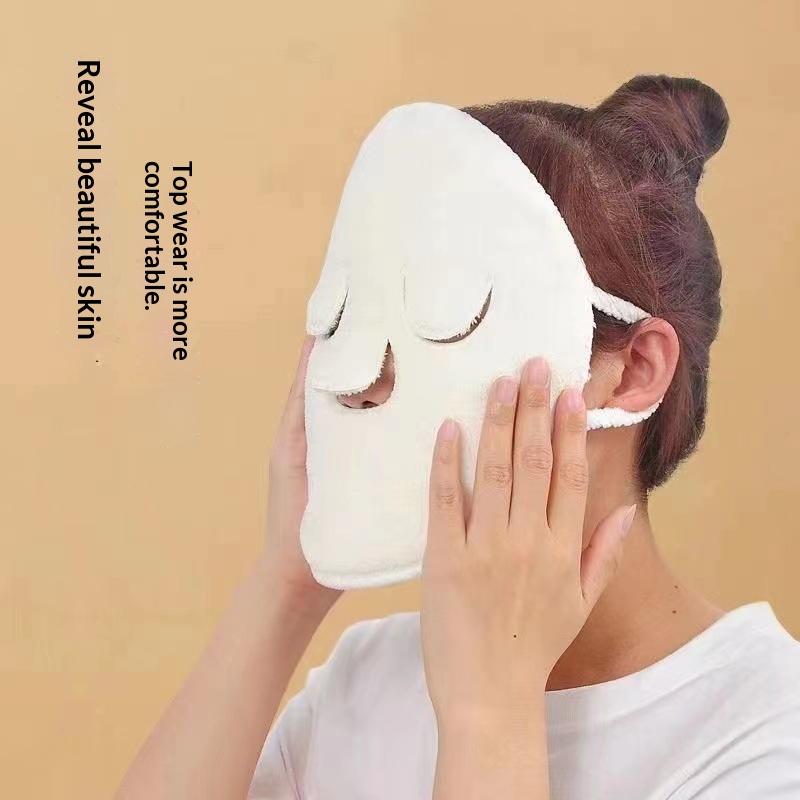 再利用可能な温冷湿布フェイスマスクタオル、贅沢な柔らかさ、お - Luxury Skincare And Spa のレビューと価格