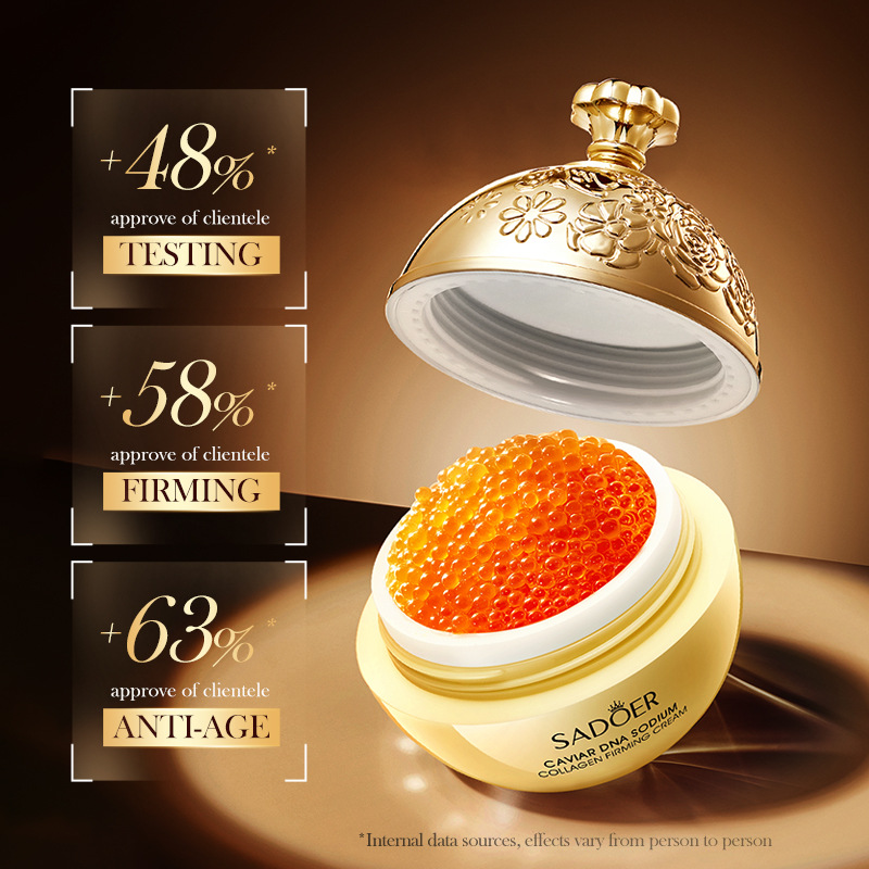 高級キャビアエッセンスアンチエイジングクリームしわ除去コラー - Luxury Natural Skincare のレビューと価格