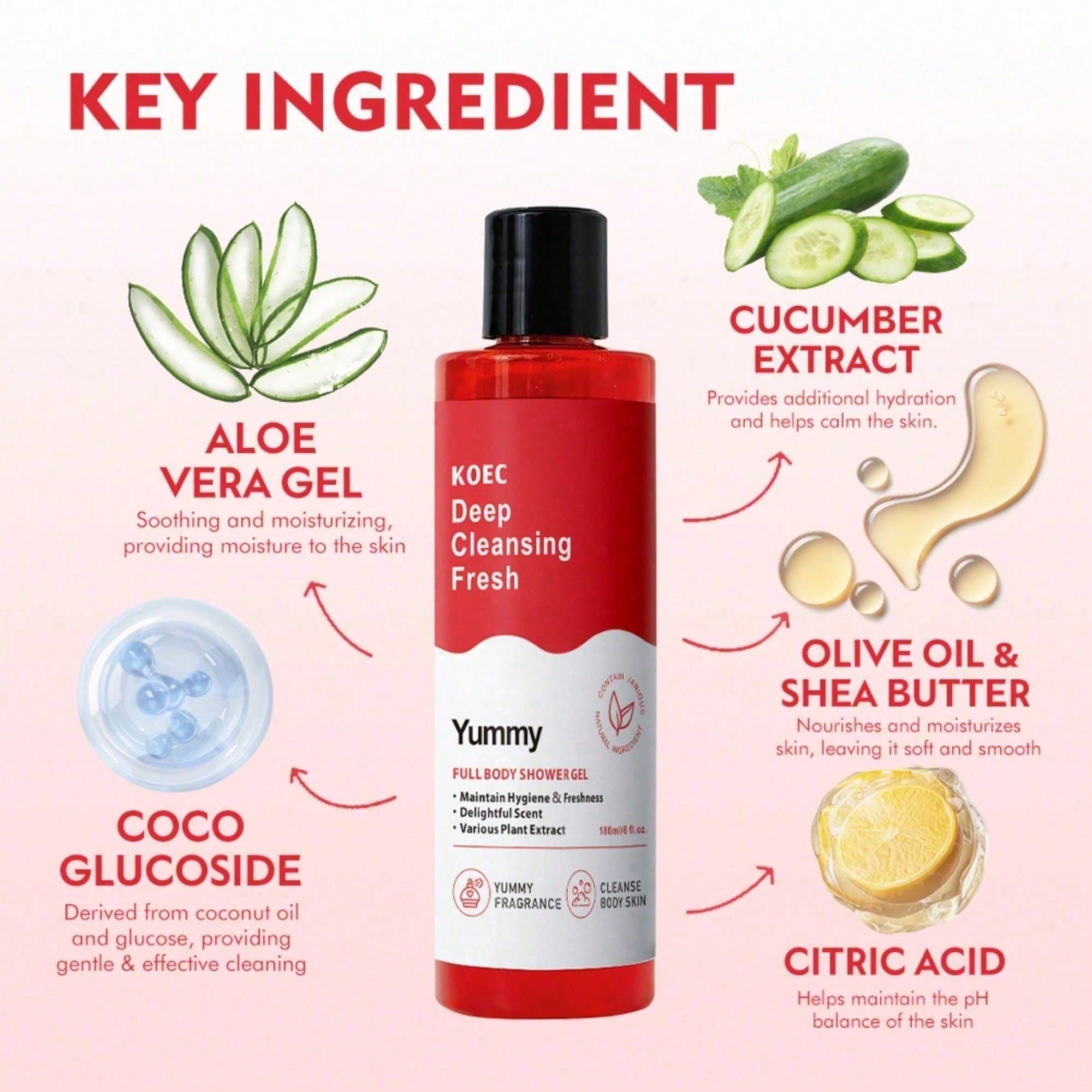 美味しいボディウォッシュ、贅沢な保湿効果、肌を柔らかくし、な - Luxury Skincare And Spa のレビューと価格