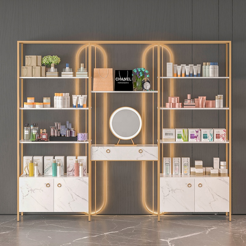 カスタムシンプル高級スキンケアディスプレイキャビネット、スパ - Luxury Skincare And Spa のレビューと価格
