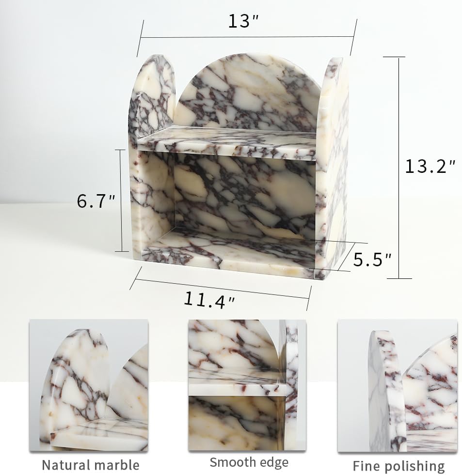 2段天然大理石製バスルームカウンター収納棚、香水・化粧品・ス - Luxury Natural Skincare のレビューと価格