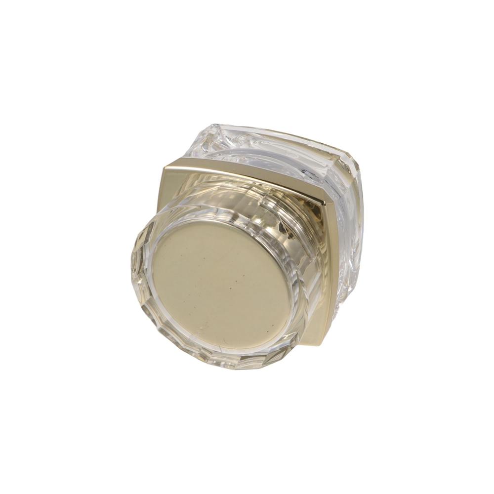 詰め替え可能な高級フェイスクリームポット ゴールドパープル  - Luxury Skincare Jars のレビューと価格