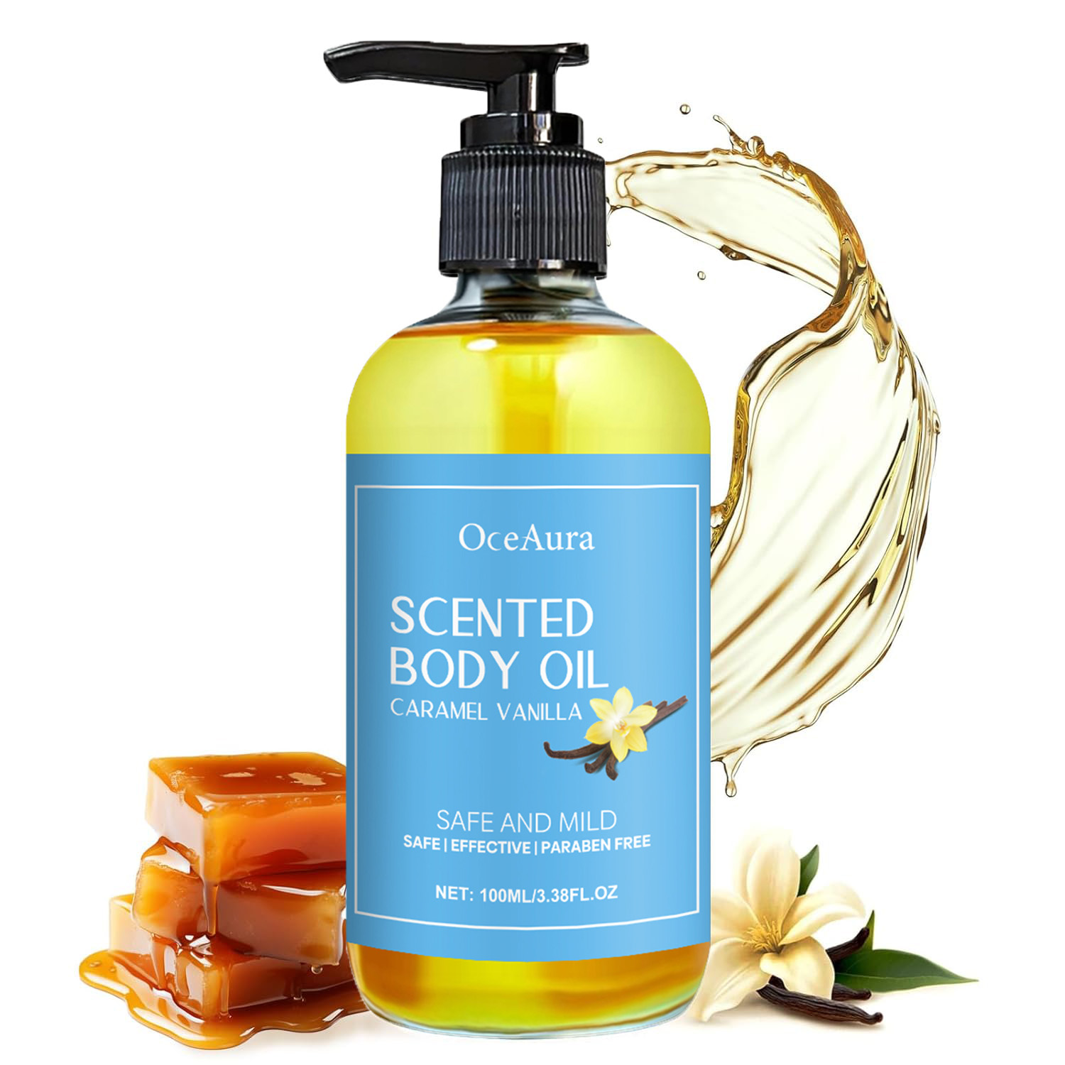マジック高級キャラメルバニラボディマッサージオイルボディマッ - Luxury Skincare And Spa のレビューと価格