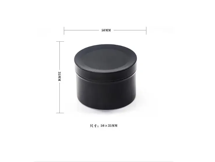 高級キャンドルジャー 蓋付き 丸型キャンドル容器 空の収納ボ - Luxury Skincare Jars のレビューと価格
