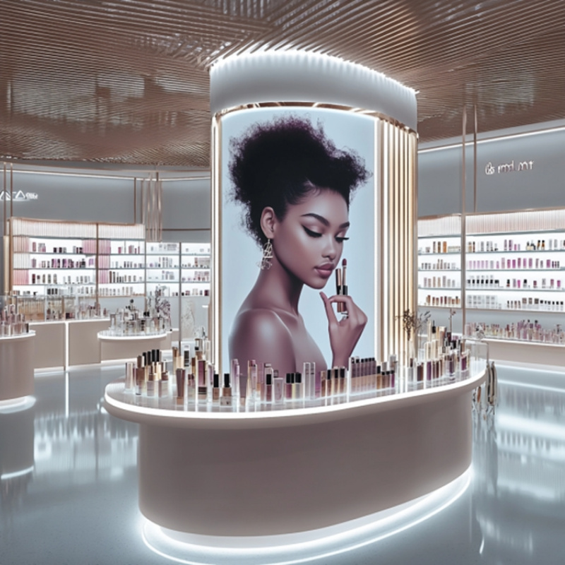 カスタム高級モダンなカスタマイズスキンケア化粧品ディスプレイ - Luxury Skincare Design のレビューと価格